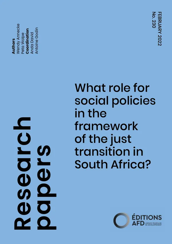 What role for social policies in the framework of the Just Transition in South Africa
