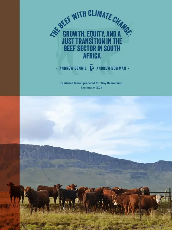 Growth, Equity, and a Just Transition in the Beef Sector in South Africa