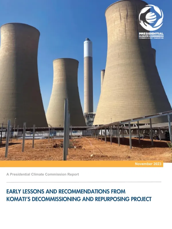 Early Lessons and Recommendations from Komati’s Decommissioning and Repurposing Project