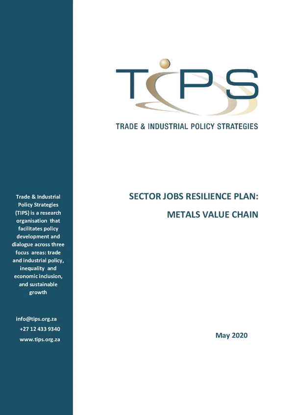 Sector Jobs Resilience Plan: Metals Value Chain