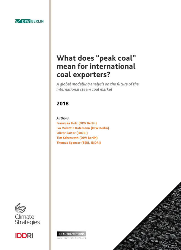 What does “peak coal” mean for international coal exporters?