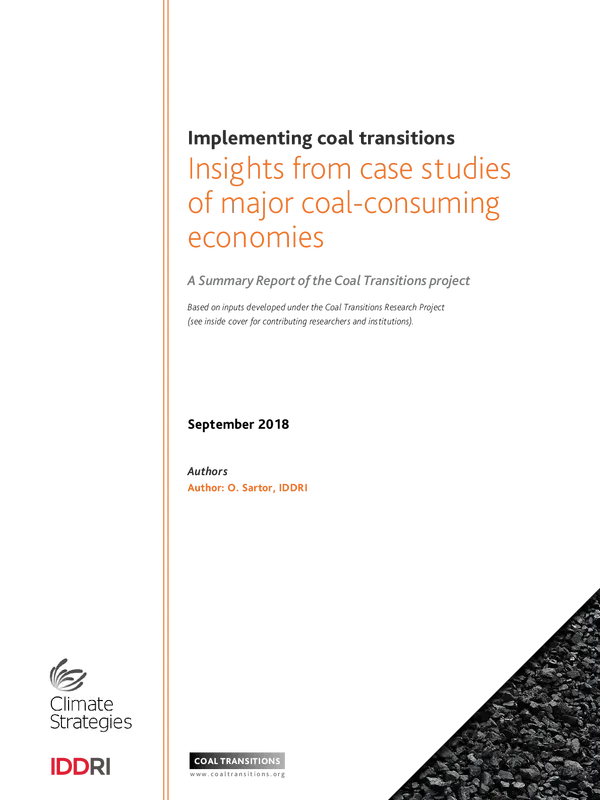 Implementing Coal Transitions - Insights from case studies of major coal-consuming economies