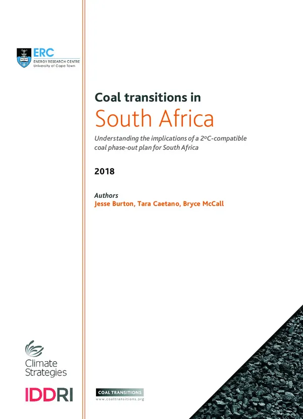 Coal Transition in South Africa - understanding the implications of a 2°C-compatible coal phase-out for South Africa