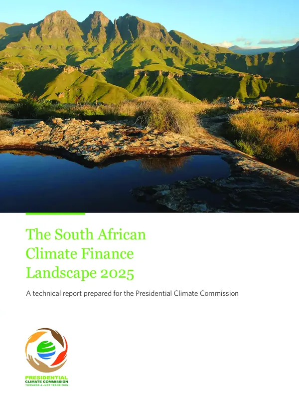 The South African Climate Finance Landscape 2025