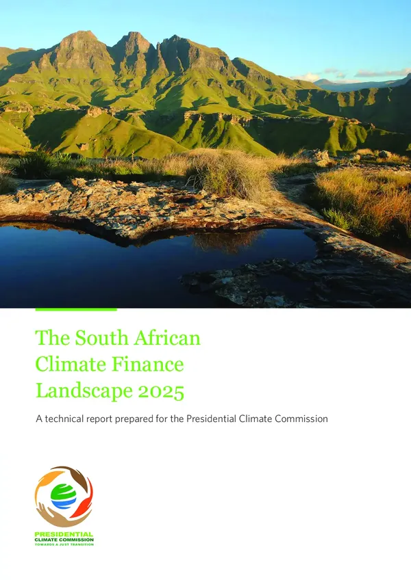 The South African Climate Finance Landscape 2025