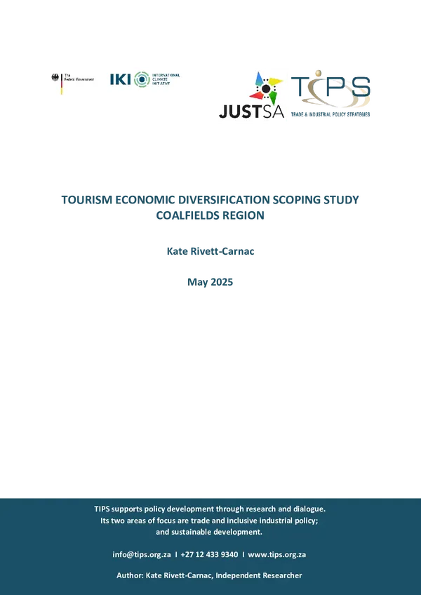 Tourism Economic Diversification Scoping Study Coalfields region