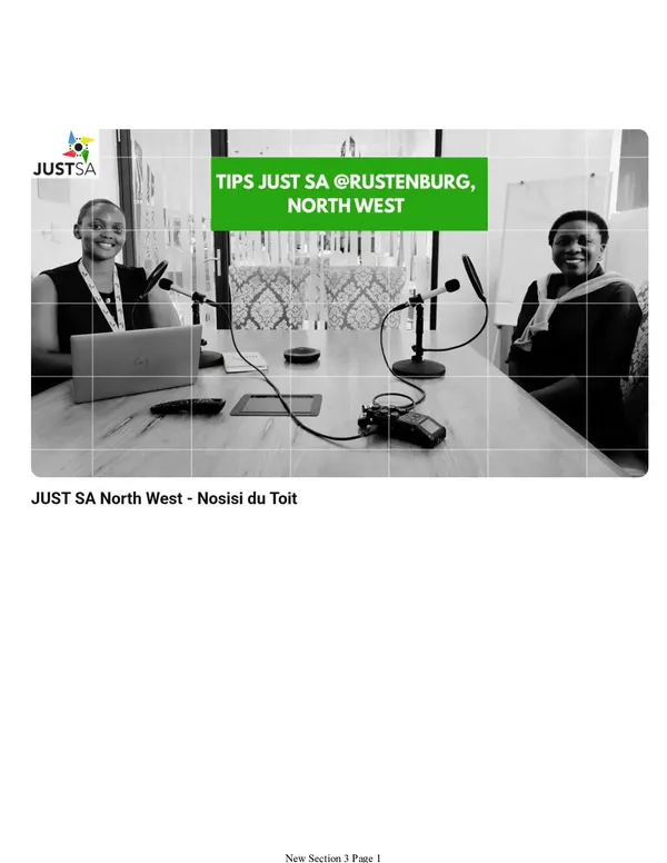 Just Transition sub-national government officials insights via podcasts