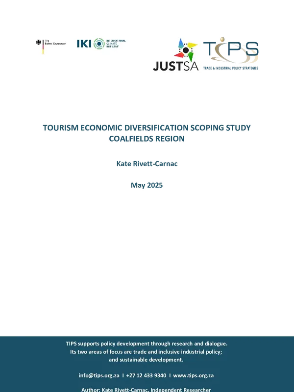 Tourism Economic Diversification Scoping Study Coalfields Region