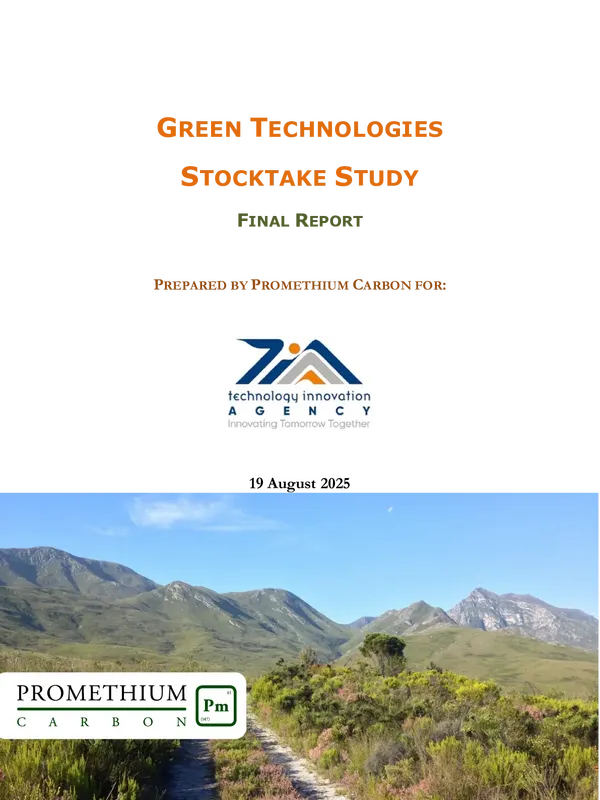 Green Technologies Stocktake Study